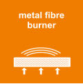 metal fibre burner